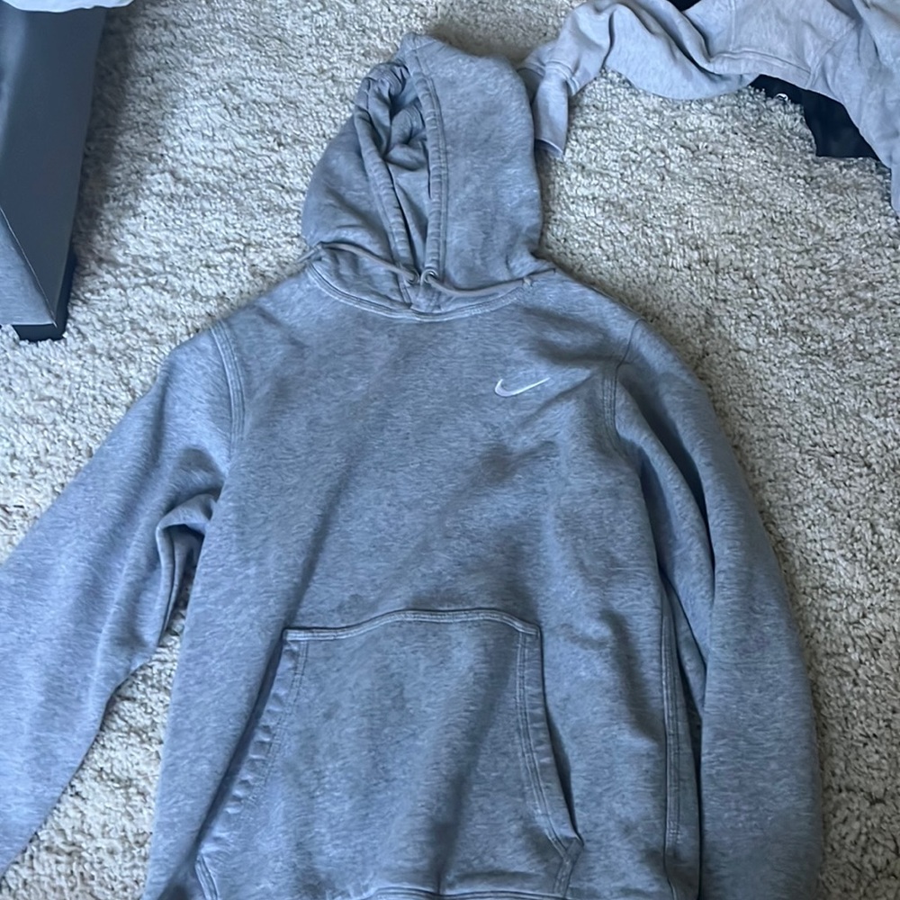 Grey Nike hoodie